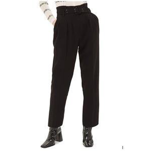 TOPSHOP Ayla Belted Eyelet Trouser